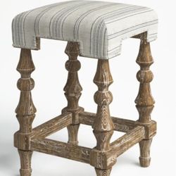 Rustic Counter-Height Bar Stools (4) – Excellent Condition