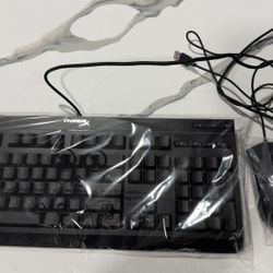 HyperX Gaming Keyboard And Mouse