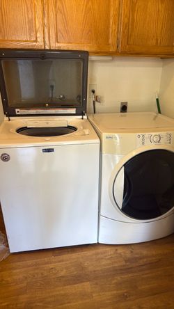Washer and dryer