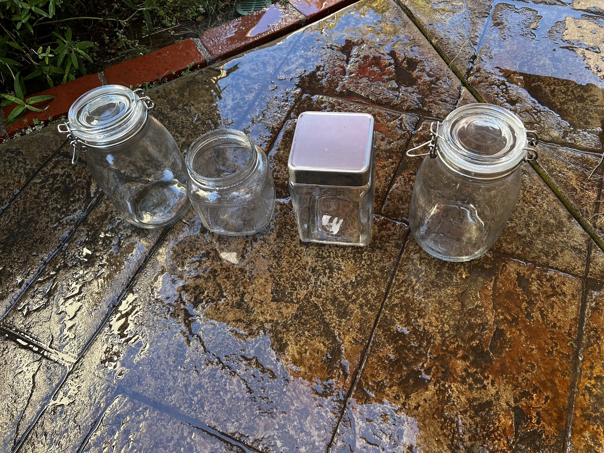 Free Medium Glass Jar W/ Lid