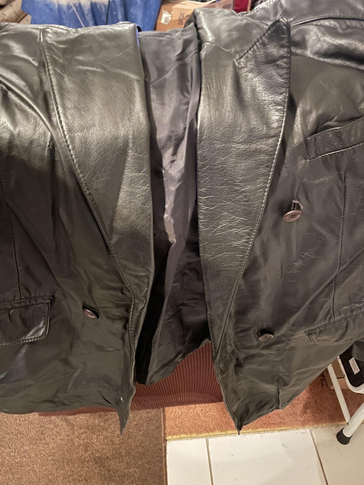 Czar Leather Jacket Size 50 Women