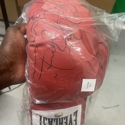 Ray Mancini Signed Boxing Glove 