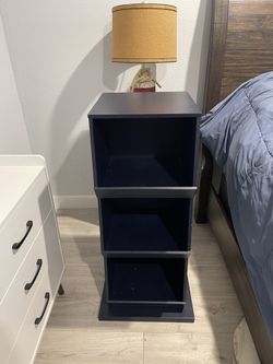 Storage Bin (3 Cuddie) Navy Blue