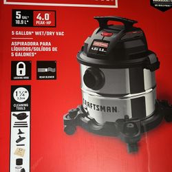 Craftsman Wet Dry Vaccume. 