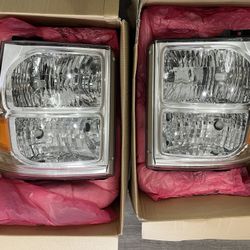 New OEM Ford Headlights 2011 F350