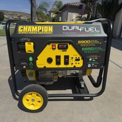 Champion Dual Fuel 5500W Generator 