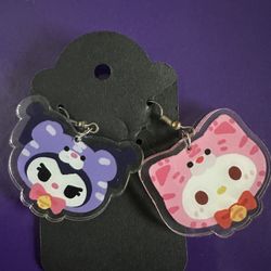 Kuromi Earrings