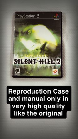 Silent Hill 2 Ps2 Case And Manual Only