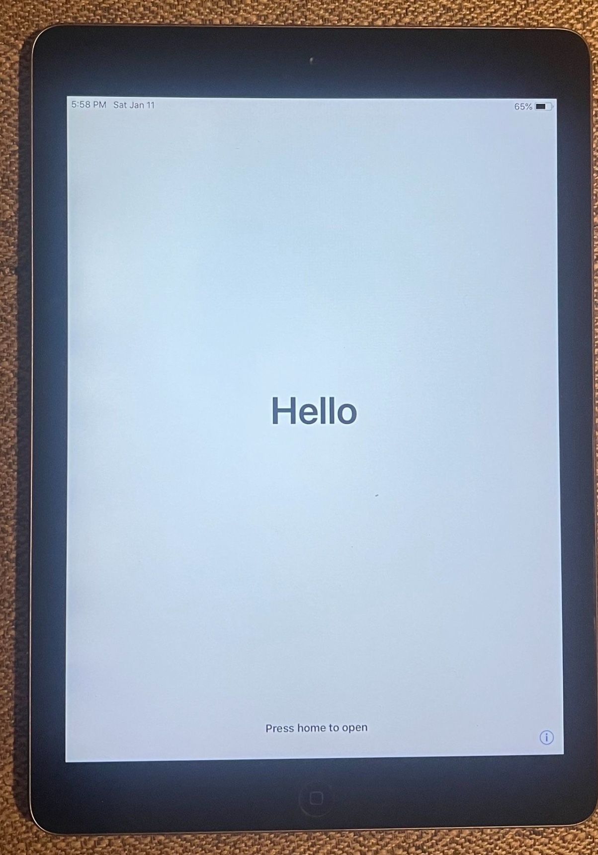 Apple iPad Air Model A1474