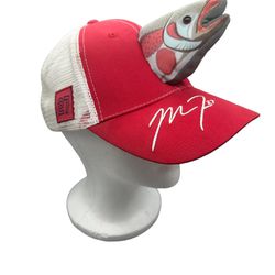 Mike Trout LA Anaheim Angels #27 Baseball Fish Cap SGA Hat Strapback Adult MLB