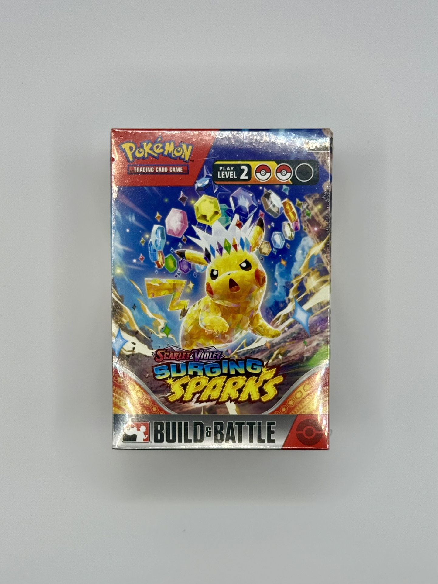 Pokémon Scarlet & Violet Surging Sparks Build And Battle Box Brand New Sealed