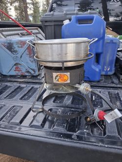 Fry Basket And Pot With Burner