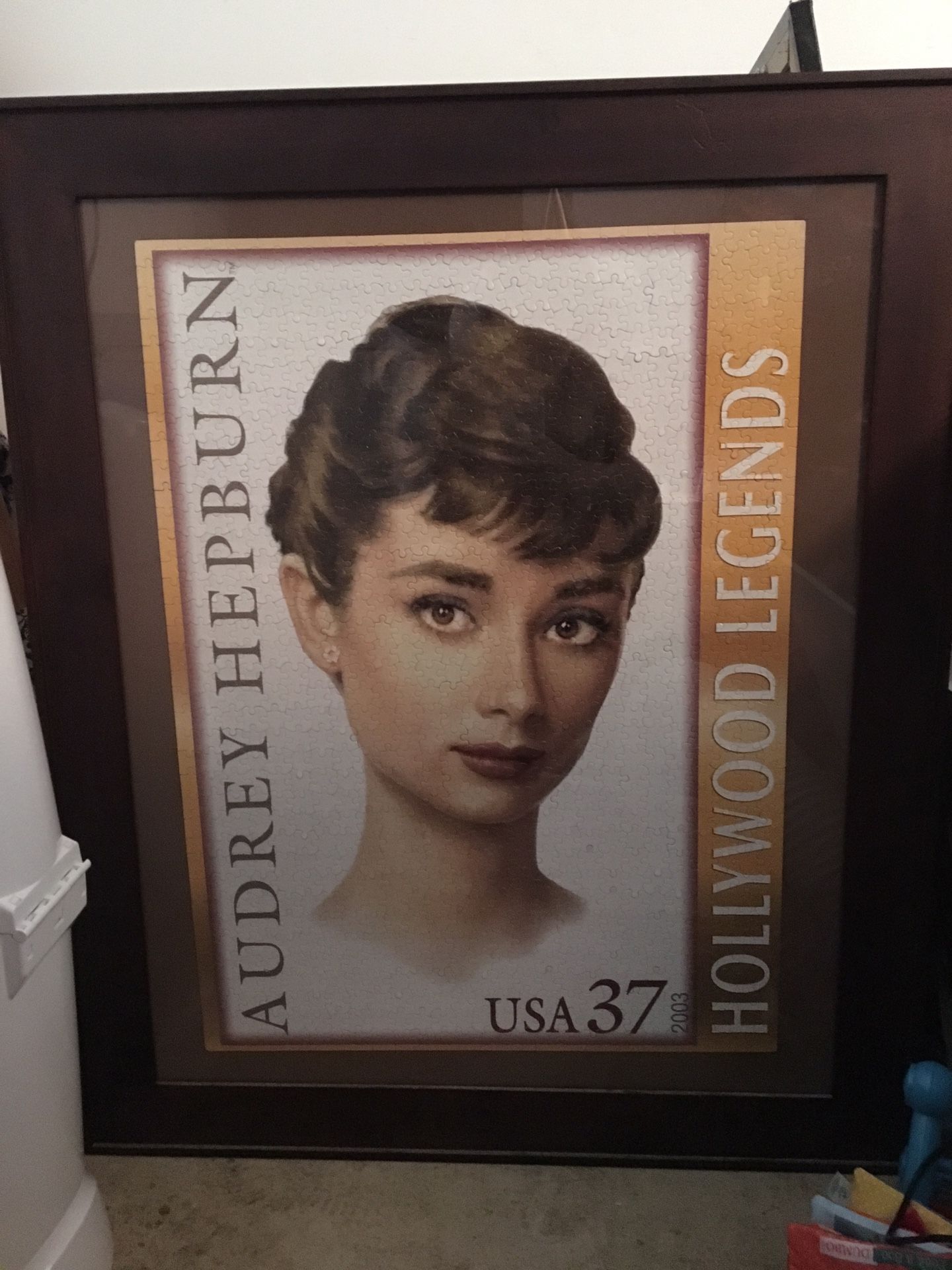 Audrey Hepburn puzzle photo