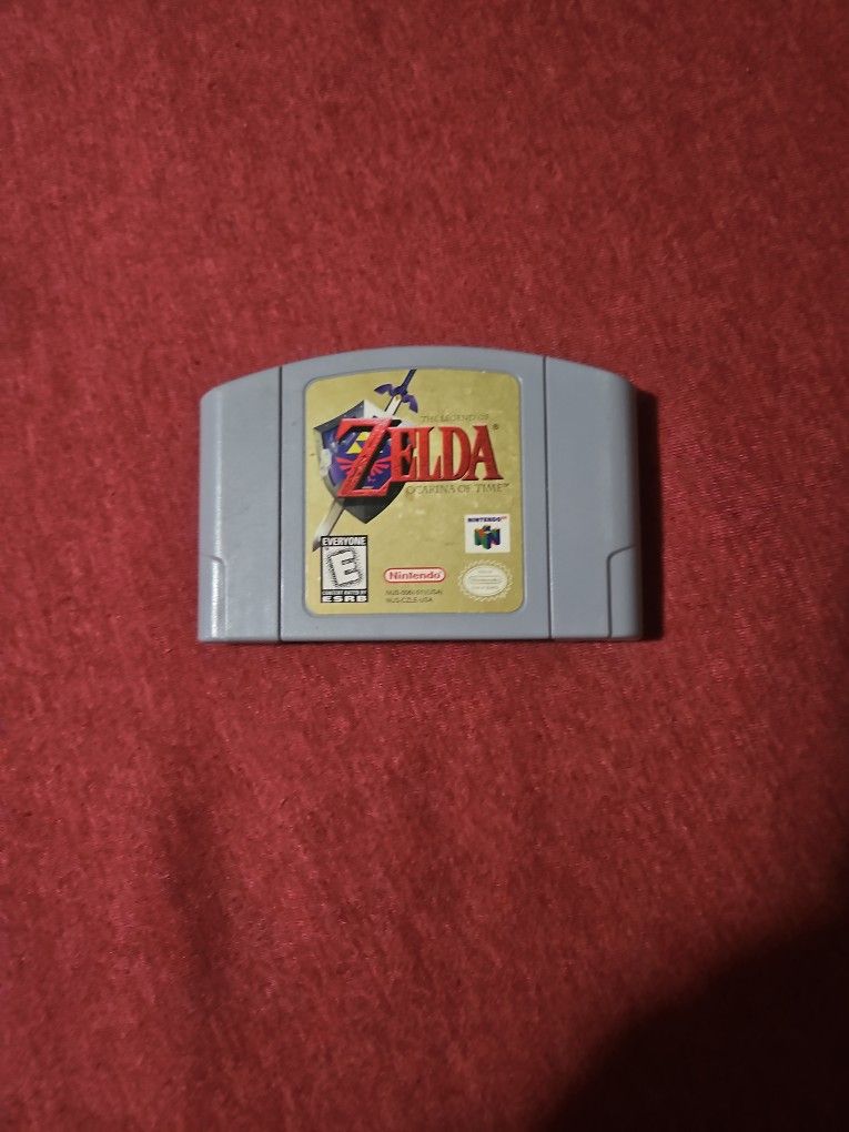 The Legend Of Zelda Ocarina Of Time N64 