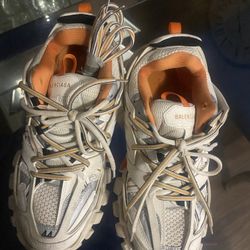 Orange And White Balenciaga 