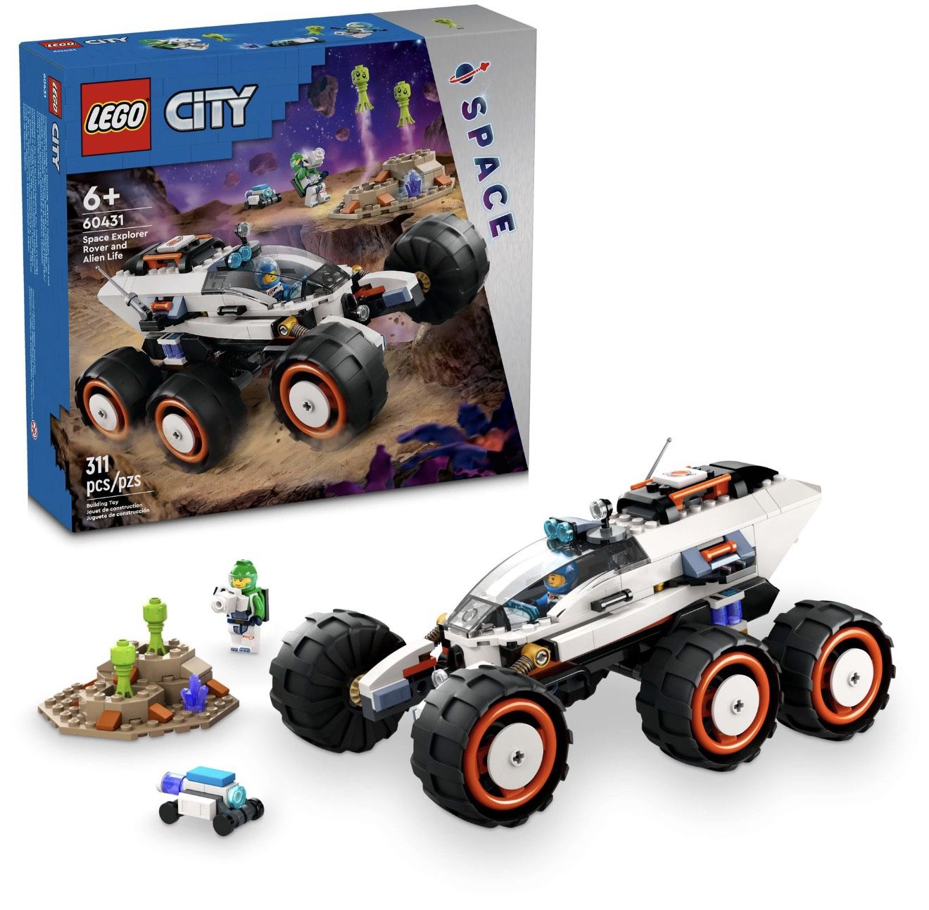 LEGO City Space Explorer Rover 60431 β NEW & Sealed (311 pcs)