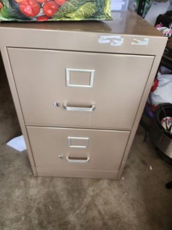 2 Drawer Filling Cabinet