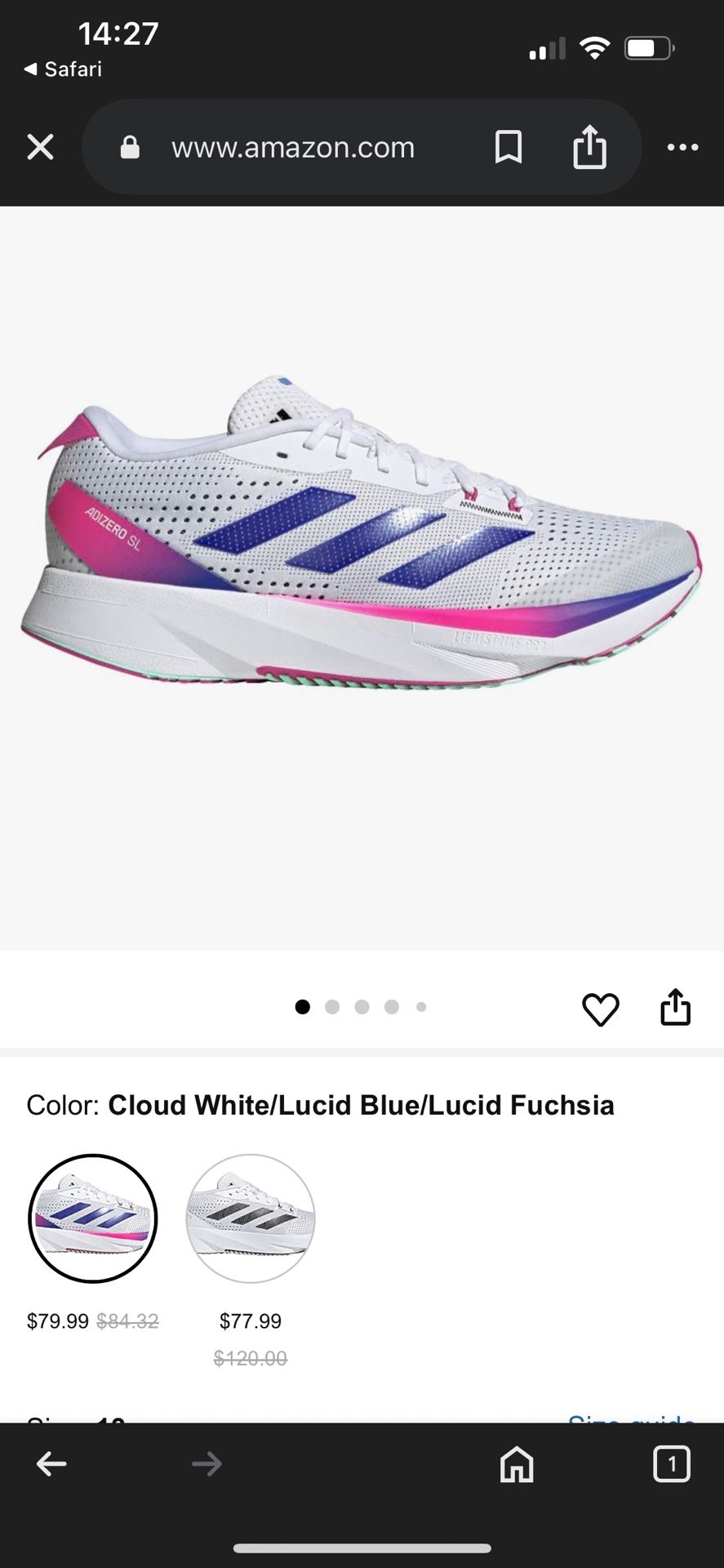 Adidas Adizero SL