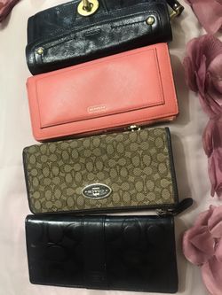 Coach Wallets- great condition