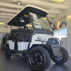 2026 Bintelli Nexus 6-Passenger Lifted 72-Volt Lithium Street Legal LSV Golf Cart Fully Loaded
