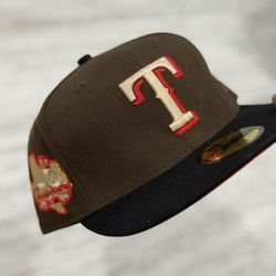 New Texas Rangers Hat Size 7 5/8