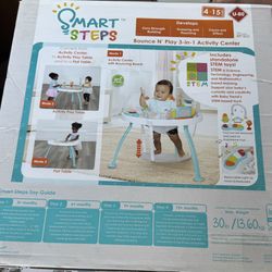 Smart Steps Bounce N Play 3 in 1 Activity Center