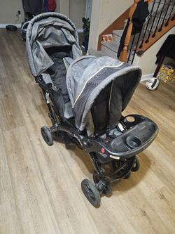 Baby Double Seat Stroller