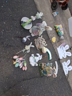 Easter Decoration Bundle – Bunnies, Eggs & More
