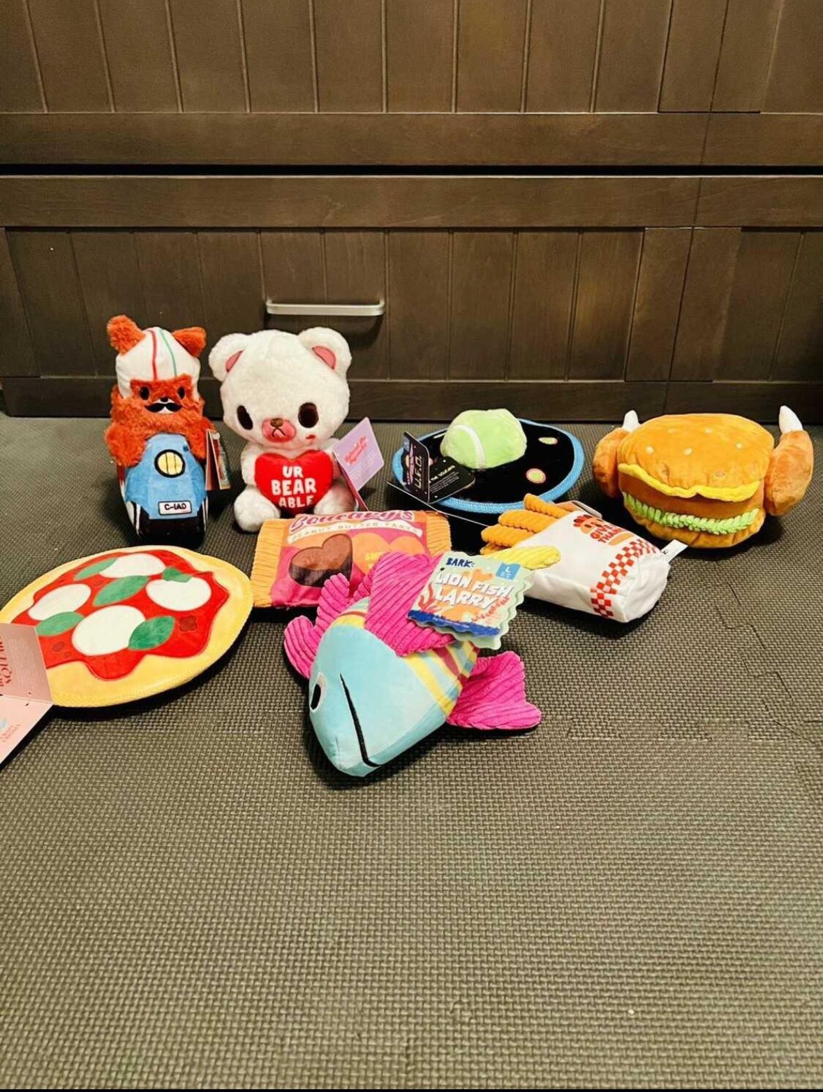 Lot of New Dog Toys