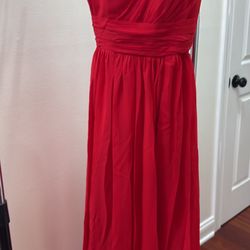 Women Long Chiffon A Formal Wedding Guest Dress 