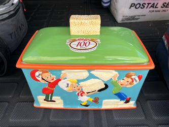 Kellogg's Rice Krispies 100th Anniversary Ceramic Cookie Jar