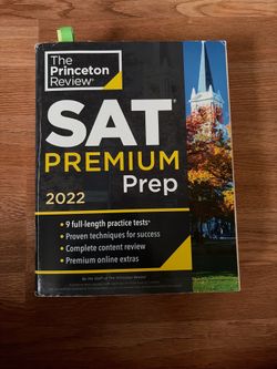 The Princeton Review SAT Premium Prep 2022