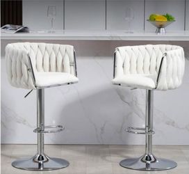 (2) Swivel Bar Stools
