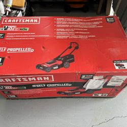 CRAFTSMAN Self-Propelled Cordless Mower 20-volt 20-in Cordless Self-propelled Lawn Mower