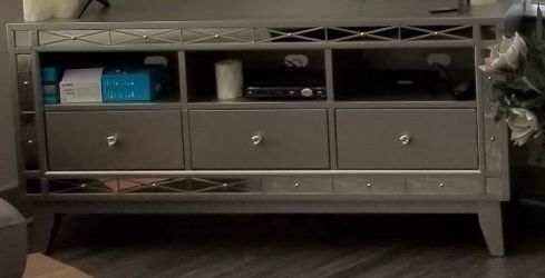 Mirrored TV Stand / Media Console
