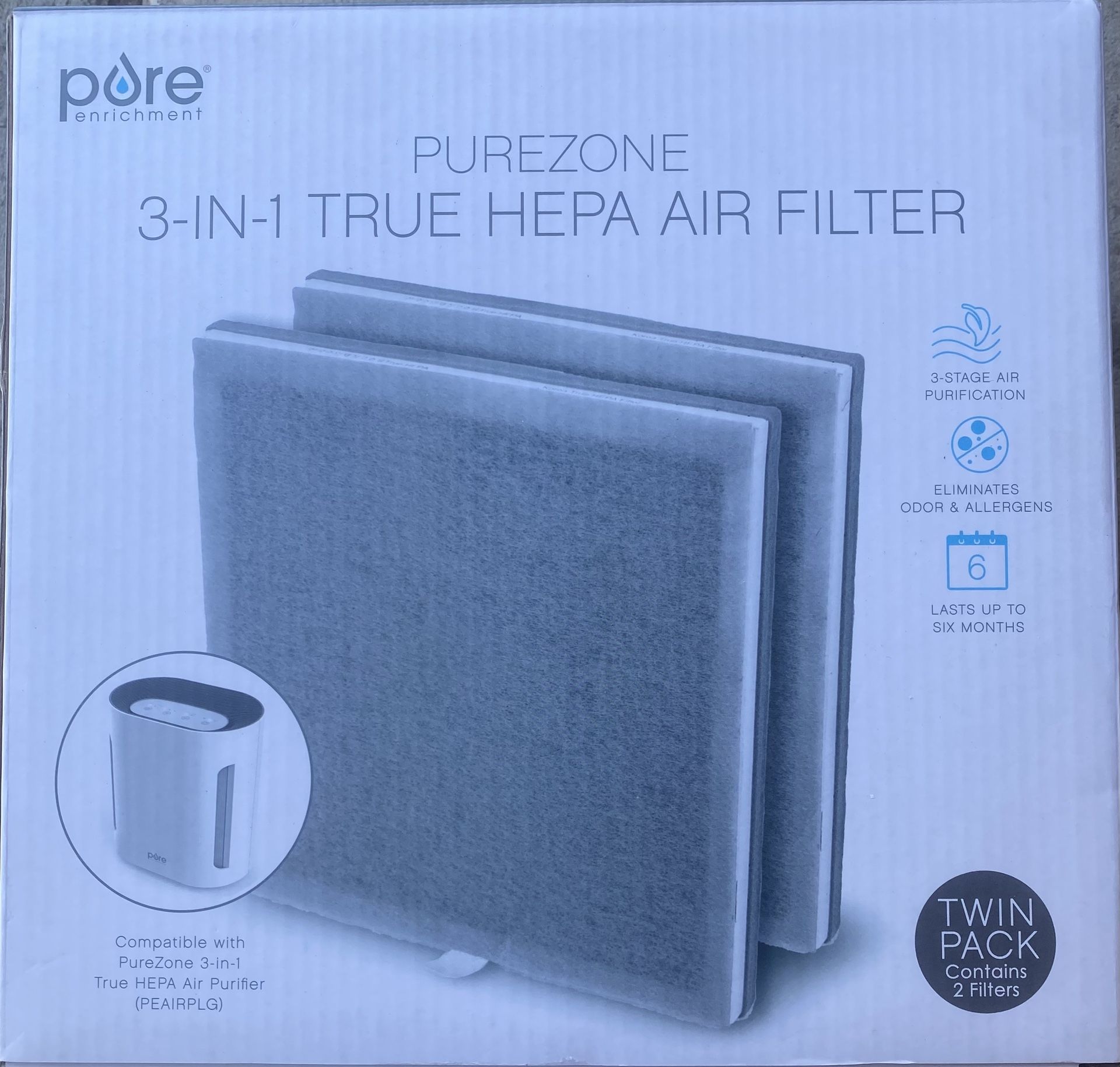 Pure Enrichment 3-in-1 Replacement Filters