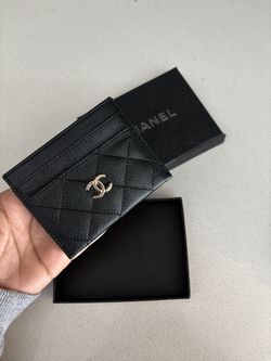 Chanel Black Card Wallet