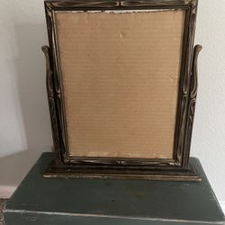 Antique Wood Swing Picture Frame