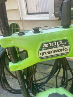 Green works 2100 PSI PRESSURE WASHER