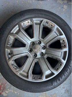 GMC 22” wheels and tires