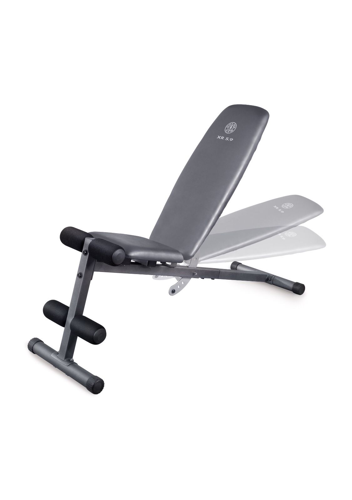 Weights Adjustable Slant Workout Bench with 4-Roll Leg Lockdown and Exercise Chart -Brand New in the Box 📦