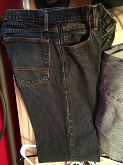 Men’s Arizona jeans, 34X 34, Boot cut,g Boot Cut, Gently used