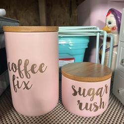 Coffee & Sugar Canisters