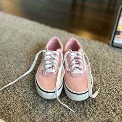 Vans Authentic Pink Shoes – Clean – Size Youth 1