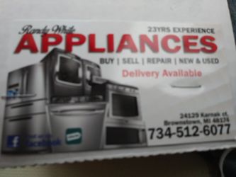 Appliances pay in cash Whirlpool Kenmore Estate Roper Amana washers and dryers
