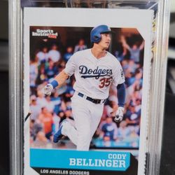 Cody Bellinger PSA 8 Sports Illustrated 