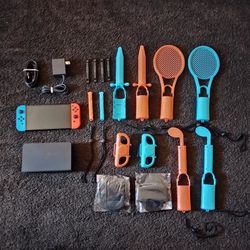 NINTENDO SWITCH OLED and Extras