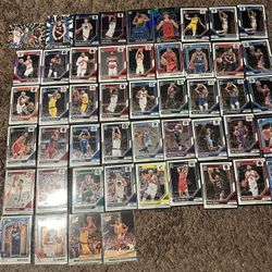 49 NBA Basketball Optic Card Lot 