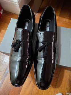 Stacy Adams Men's Patent Leather Tassel Loafers Size 11M – Worn Once