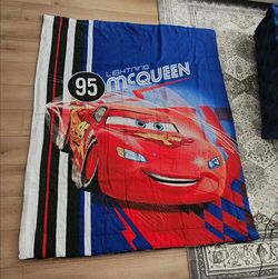 Lightning McQueen Twin Size Bedding Set